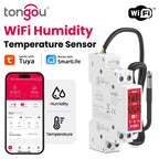 Wi-Fi Tuya Smart Life DIN Rail Temperature / Humidity Sensor TOVTH