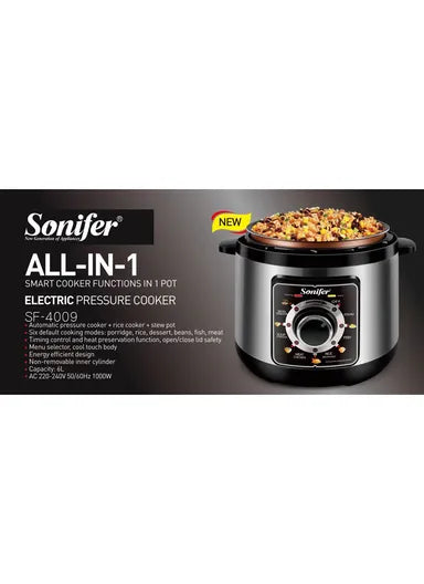Sonifer Electric Pressure Cooker SF-4009