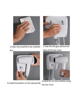 Jamaky Wall Mounted Hair Dryer JPC30293