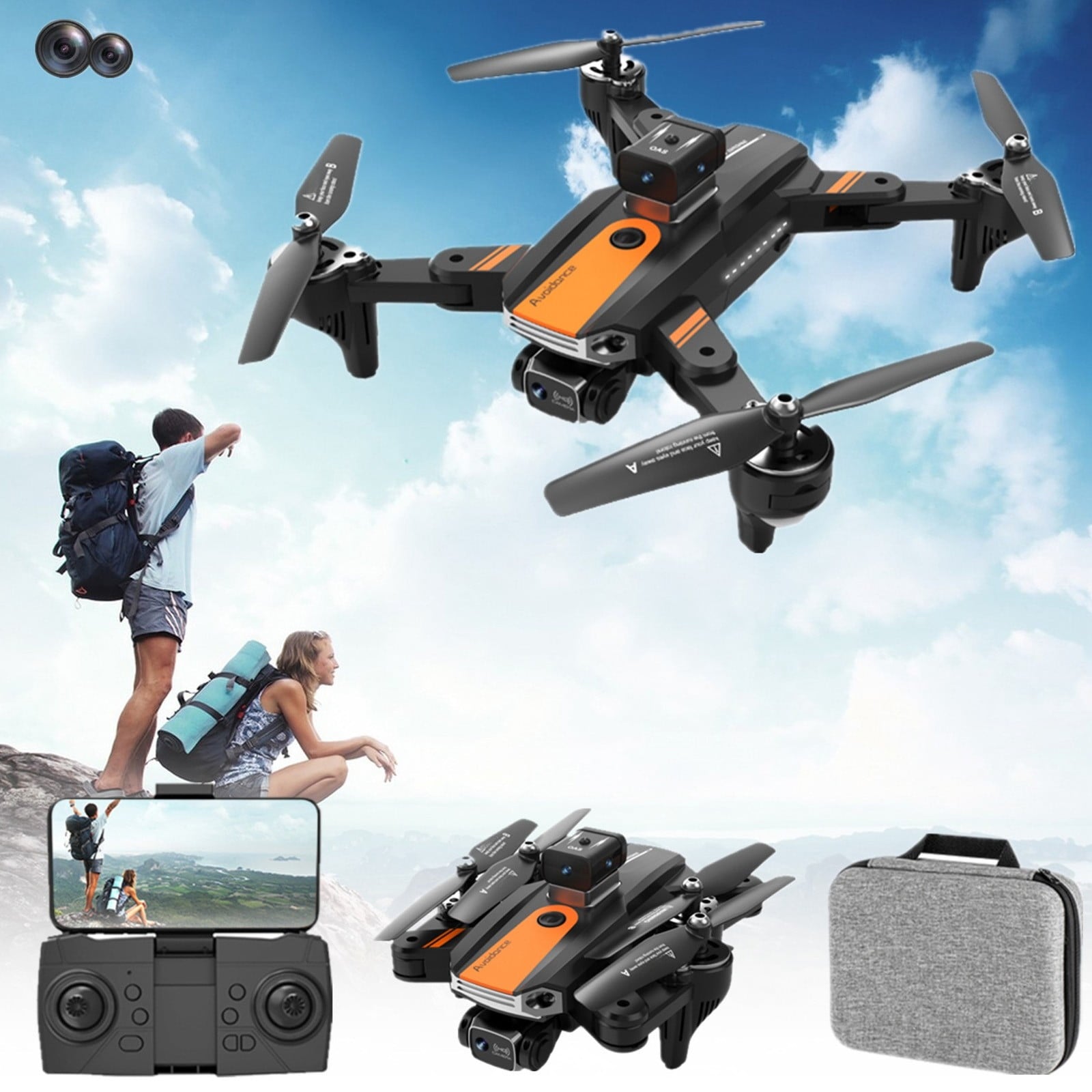 S13 RC drone with 1080P Real-time camera HD wifi