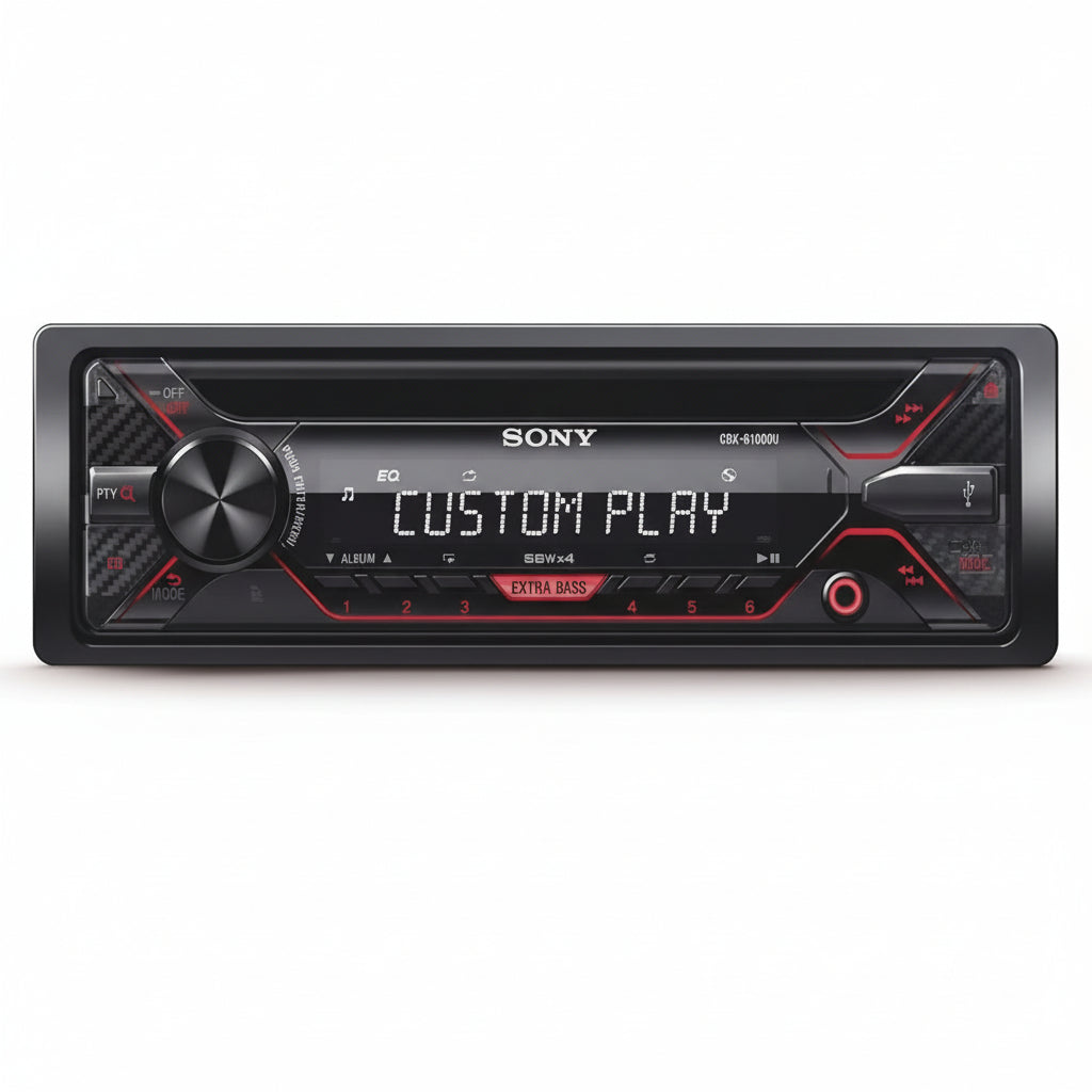 Sony CD Receiver USB & Aux Inputs CDX-G1200U