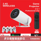 2 in 1 Wireless Gaming Projector 4k