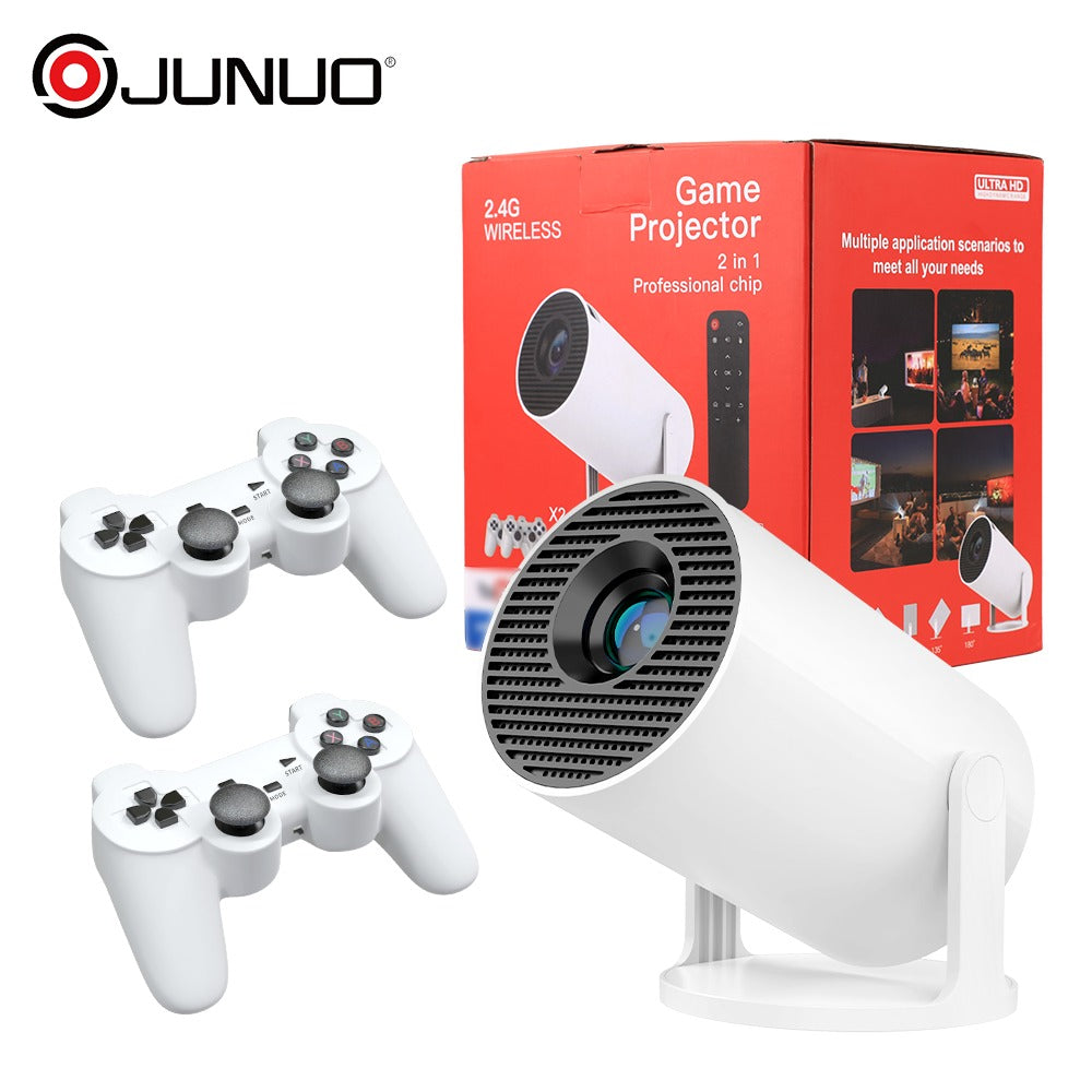 2 in 1 Wireless Gaming Projector 4k