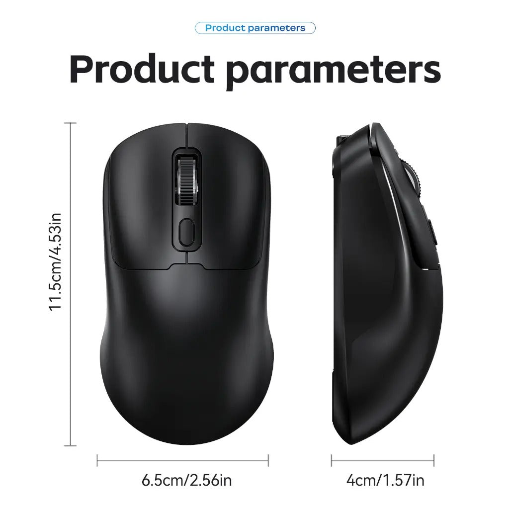 T-WOLF Q3 Dual-mode Wireless Rechargeable Bluetooth Mouse