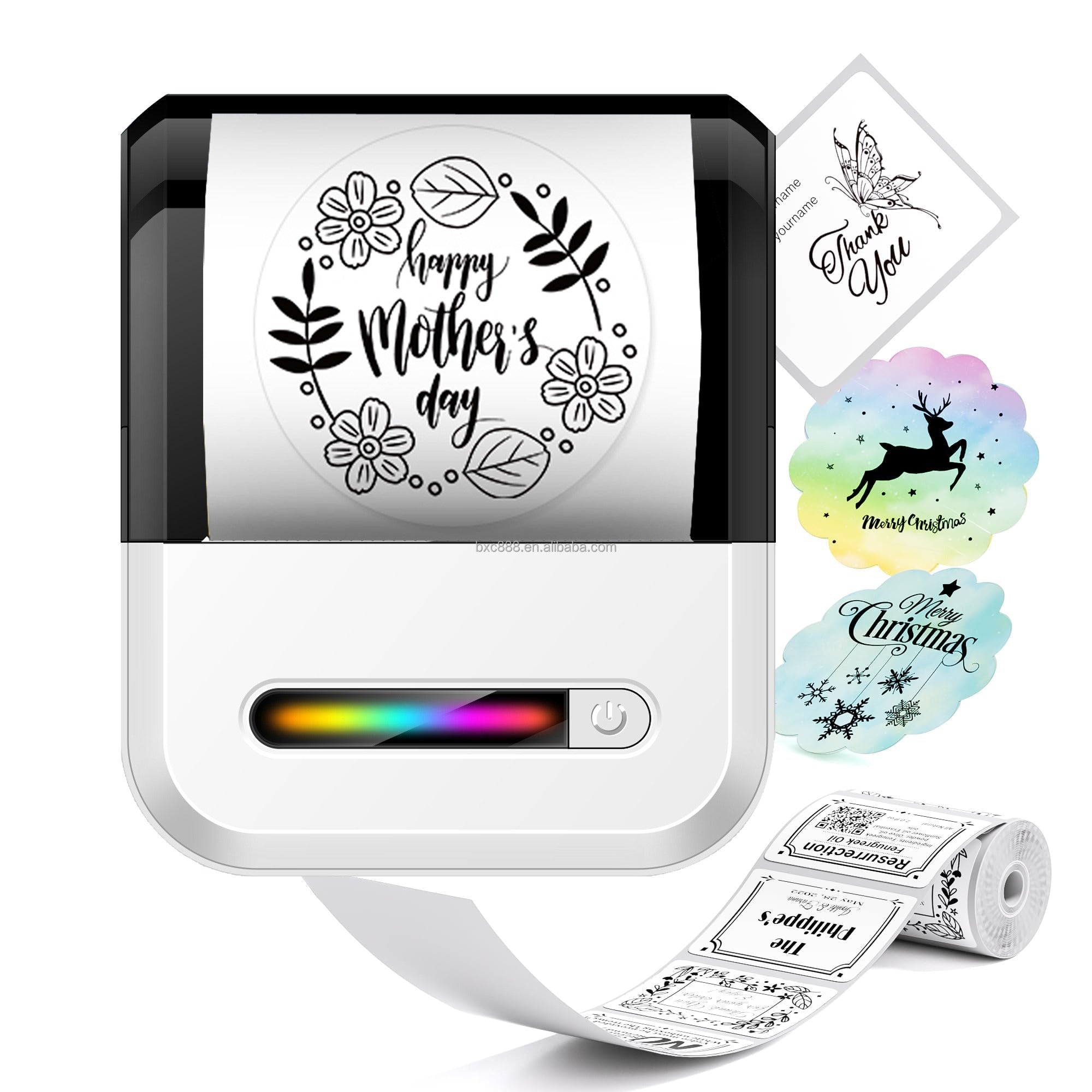 Portable Label Printer Receipt