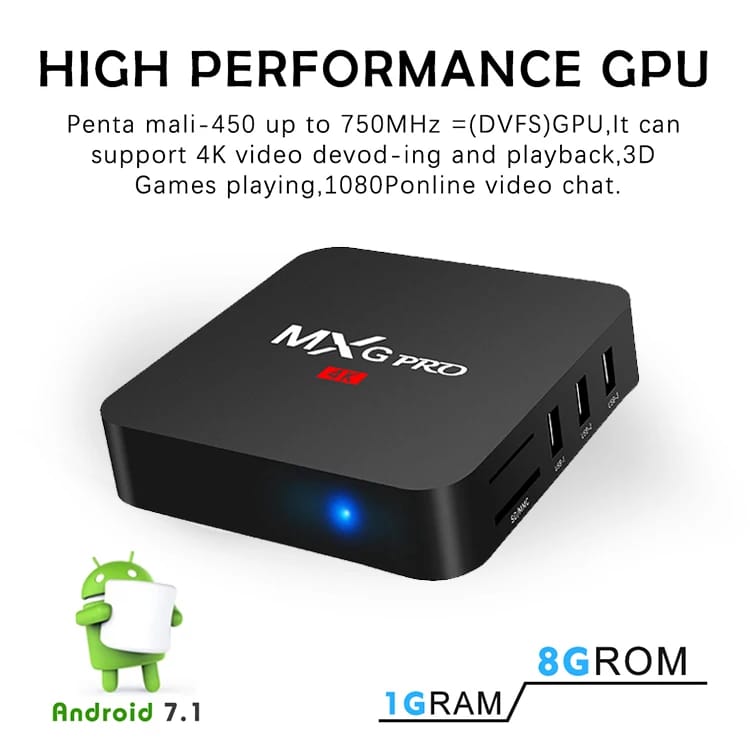 TV Box MXQ Pro 4K