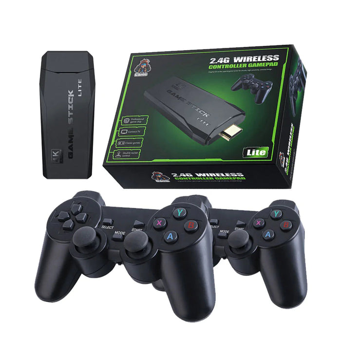 Retro Gaming Stick 4K Plug & Play