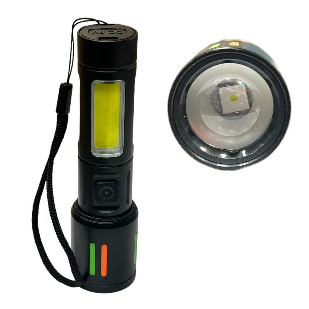 Mini Portable USB Rechargeable Torch Light