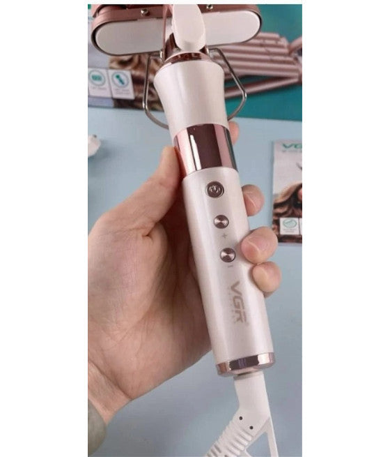 Professional hair curling iron plate with 5 waves - VGR V-528