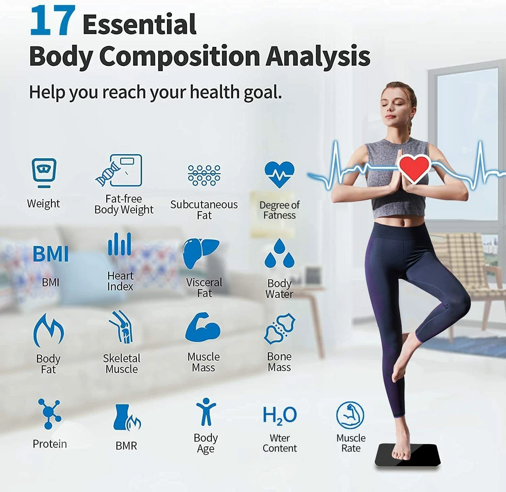 Digital Body Weight Scales Connect to Mobile SF-1913