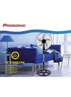 Prosonic Stand Fan 18" FS-1836