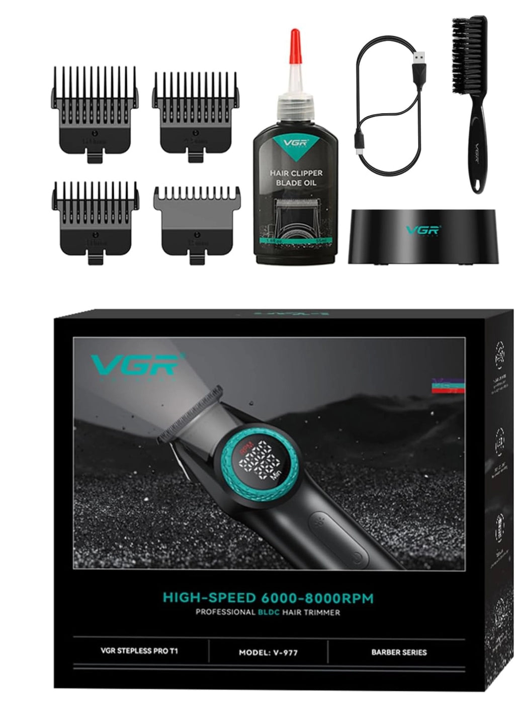 Professional Hair Clippers for Men - VGR 001