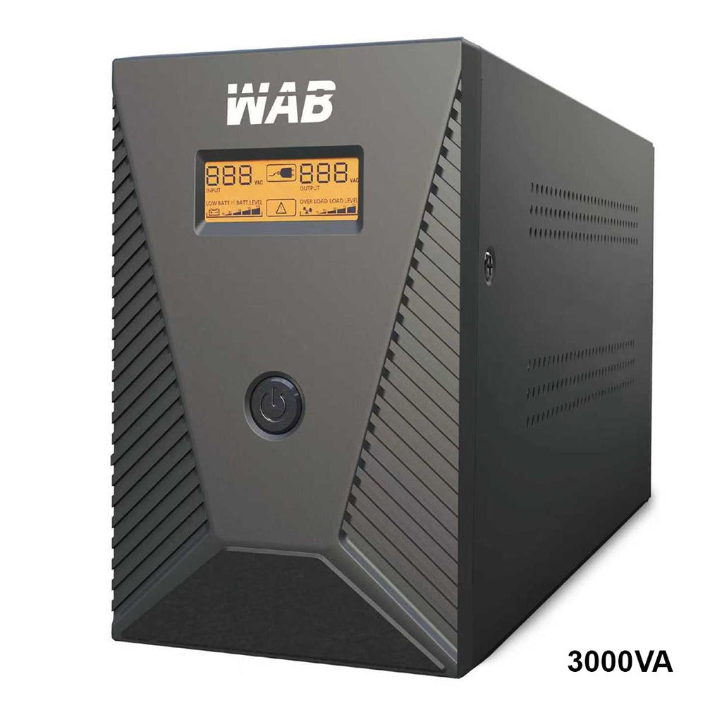 WAB UPS 3000VA - Black